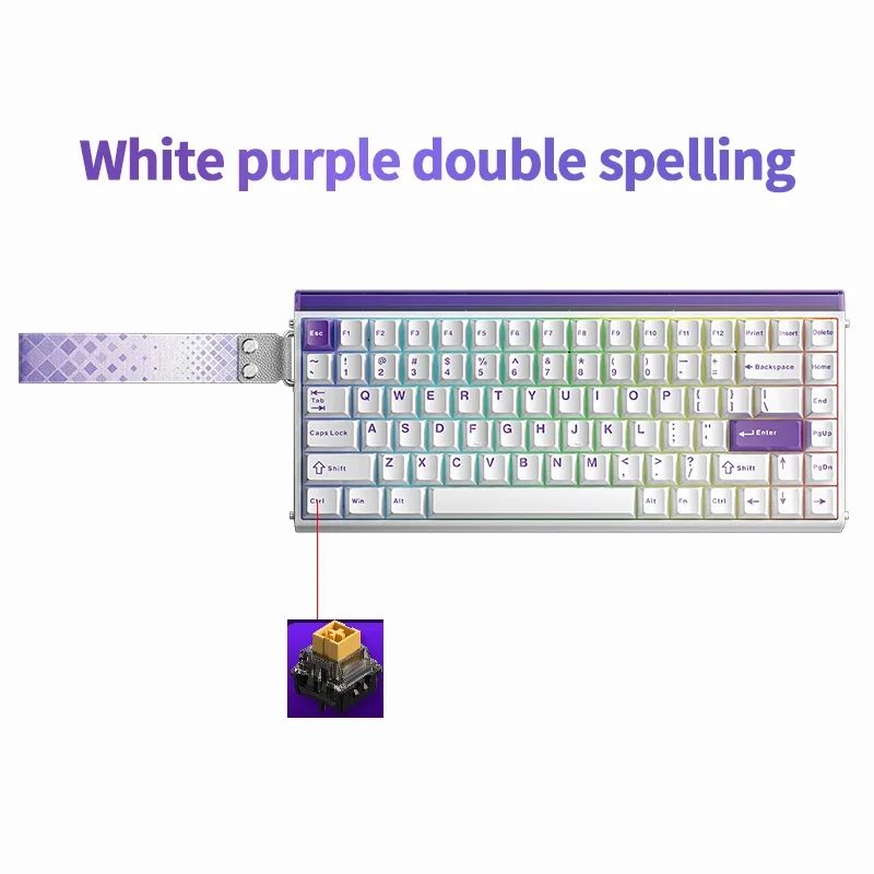 AULA HERO84 Magnetic Switch Mechanical Gaming Keyboard with RGB and 8K Polling Rate