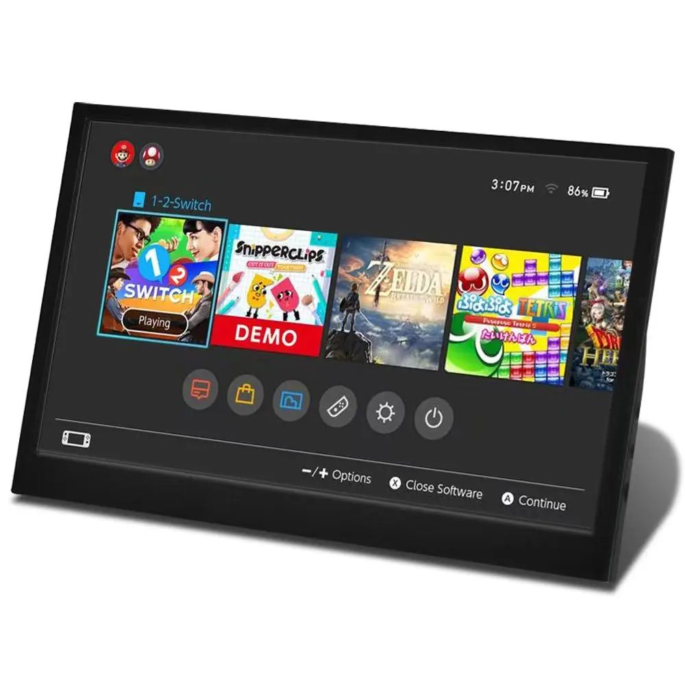 11.6-Inch Portable Gaming Monitor 1366x768 HDMI Display for PC, Raspberry Pi and Consoles