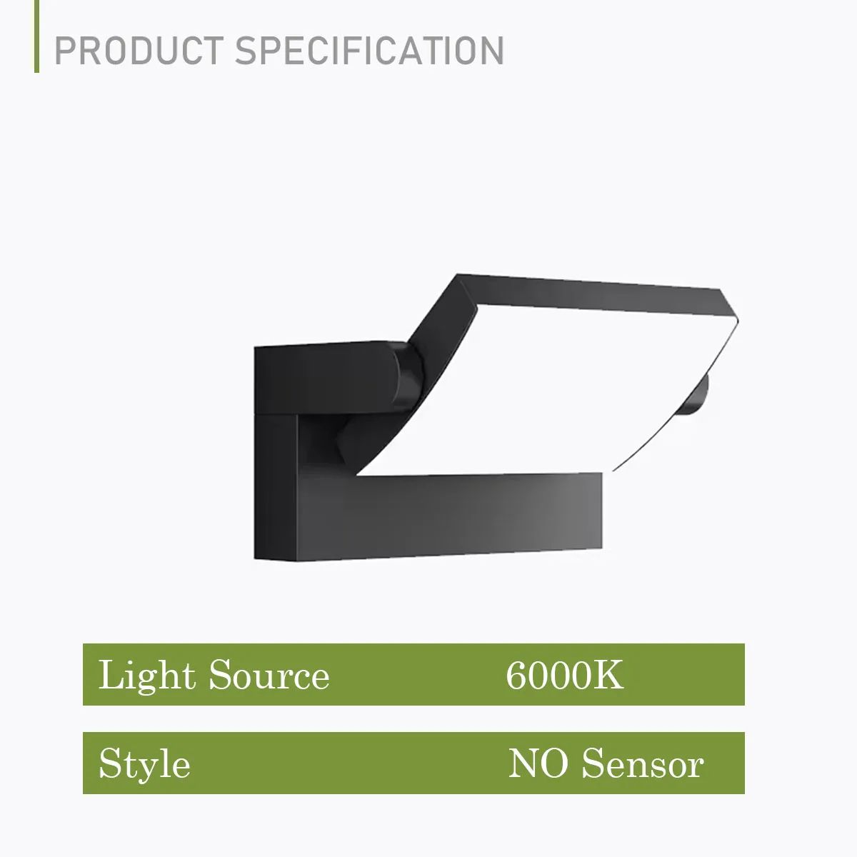 Modern IP65 Motion Sensor Outdoor Wall Lamp – Waterproof LED Porch & Balcony Light