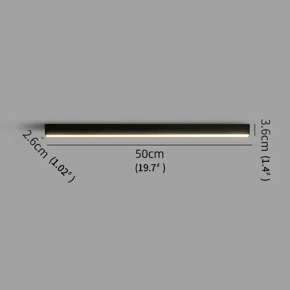 LumiLine Waterproof Outdoor Strip Wall Lamp – Modern Long LED Entrance Light