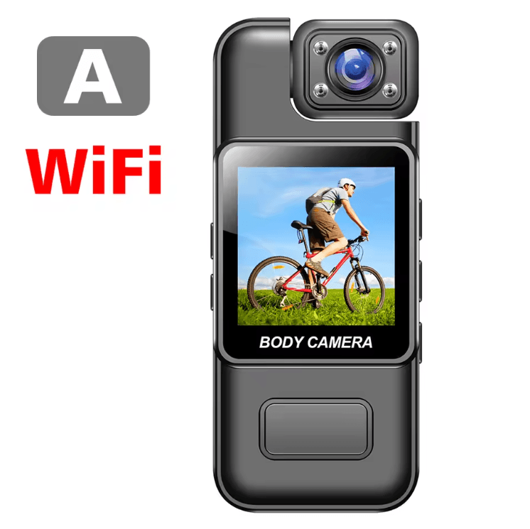 4K Mini WiFi Body Camera – Portable HD Night Vision Security Cam with DVR Recording