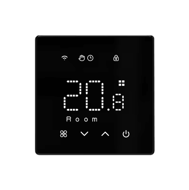 Tuya Smart WiFi Boiler Thermostat - Battery-Powered Wall Temperature Controller with Alexa & Google Home