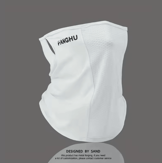 Cooling Ice Silk Cycling Face Mask Breathable UV Neck Gaiter Bandana for Outdoor Sports