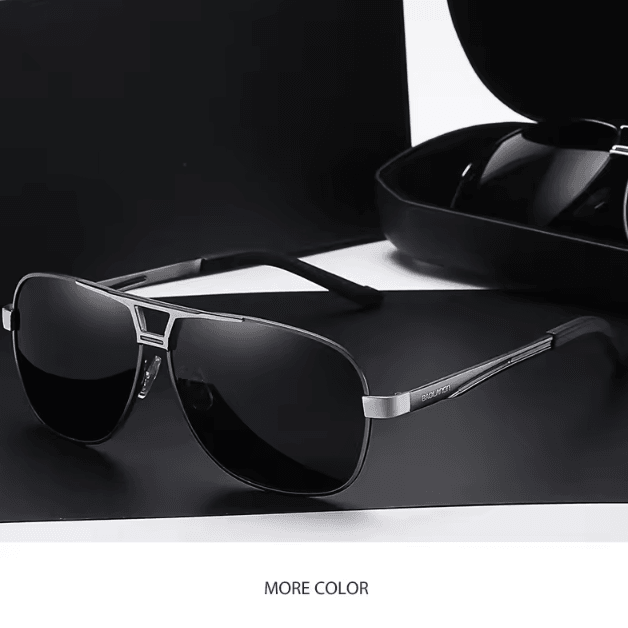 Photochromic UV400 Driving Sunglasses for Men Vintage Anti-Glare Adaptive Sun Glasses