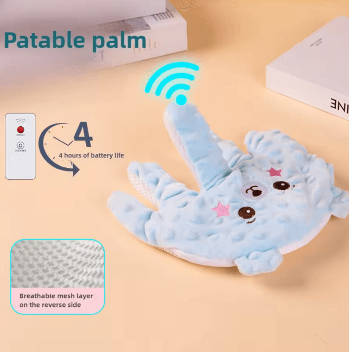 Newborn Soothing Palm Sleep Aid Pillow - Remote-Control Baby Calming Patting Cushion
