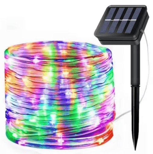300 LED Solar Rope Strip Lights – Waterproof Outdoor Fairy Lights for Garden & Pathway