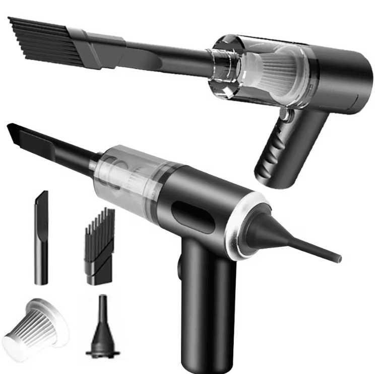 Portable Wireless Car Vacuum Cleaner – 120W High Power Cordless Handheld Vacuum for Car & Home