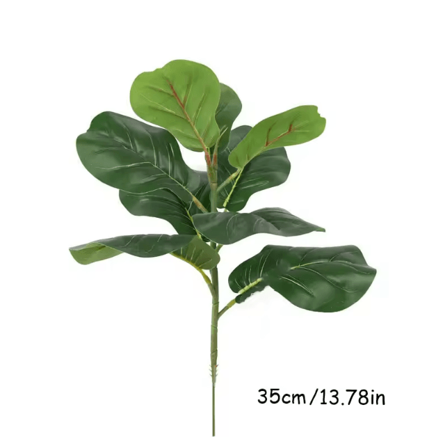 150CM Artificial Fiddle Leaf Fig Tree with Pot – Realistic Faux Indoor Plant for Home & Office Decor