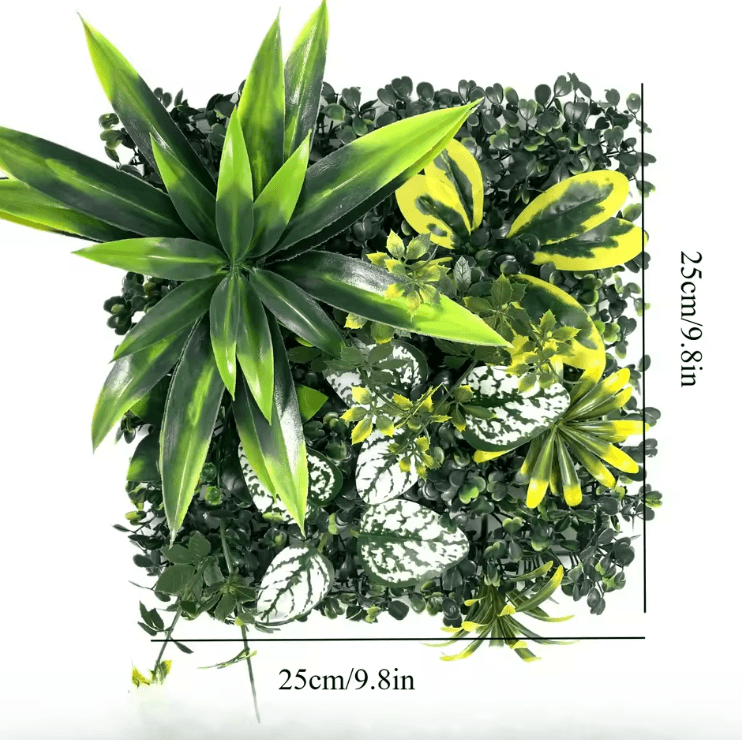Artificial Boxwood Wall Panel Lush Green Hedge Decor for Indoor Outdoor Spaces