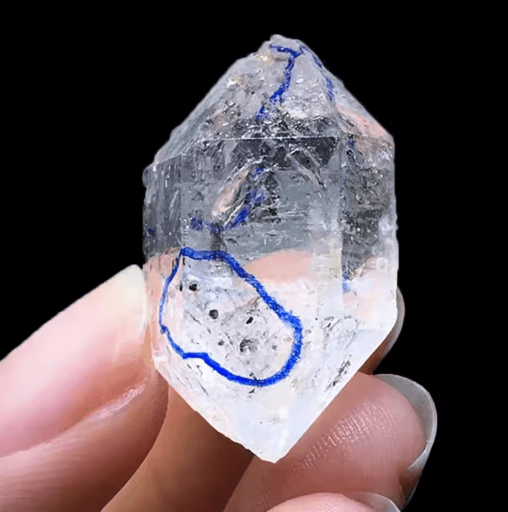 Natural Herkimer Diamond Crystal - Raw Reiki Healing Stone & Energy Decor