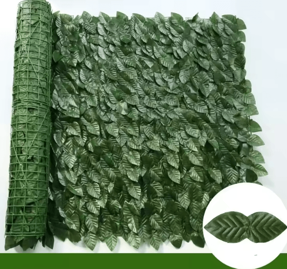 Artificial Ivy Fence Wall Panel - Lush Green Privacy Screen for Home, Balcony & Garden