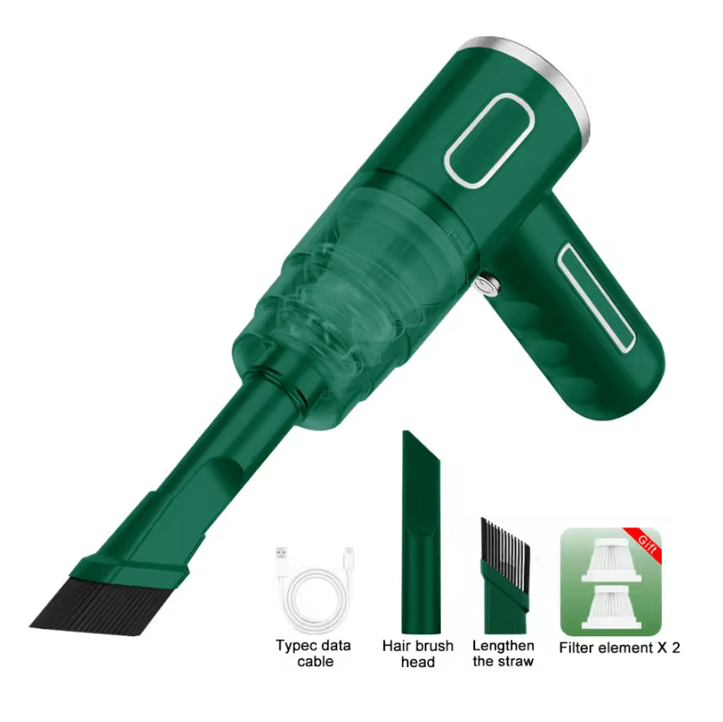 Portable High-Power Cordless Car Vacuum Cleaner – Mini Wireless Handheld for Home & Auto