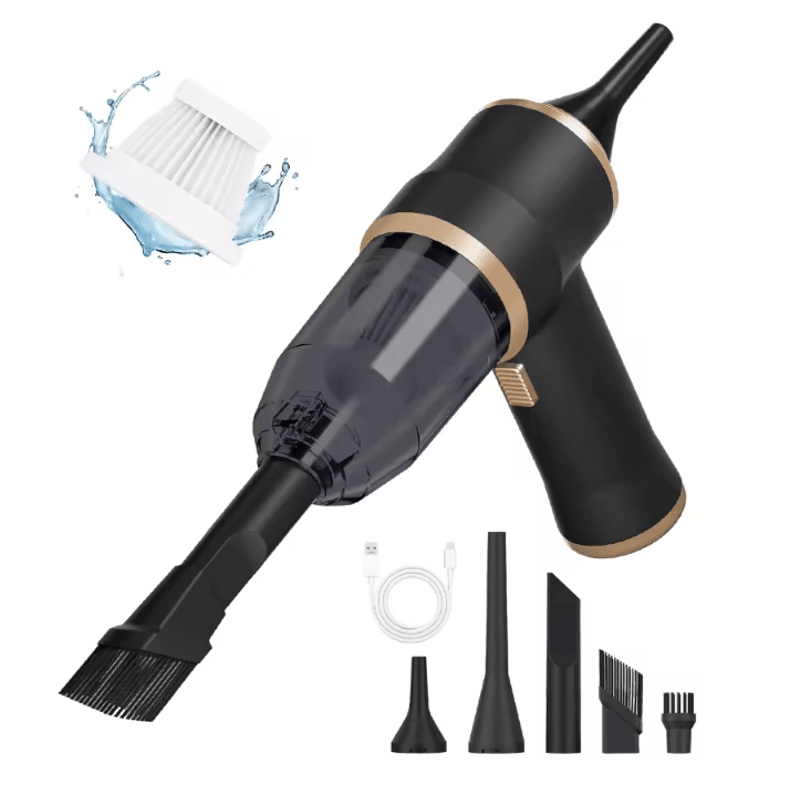 2-in-1 High-Power Car Blower Vacuum – Portable Cordless Cleaner for Auto & Home