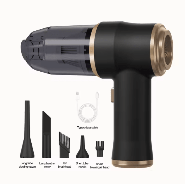 Ultra Portable High-Power Cordless Car Vacuum Cleaner – Mini Handheld for Home, Carpet & Pet Hair