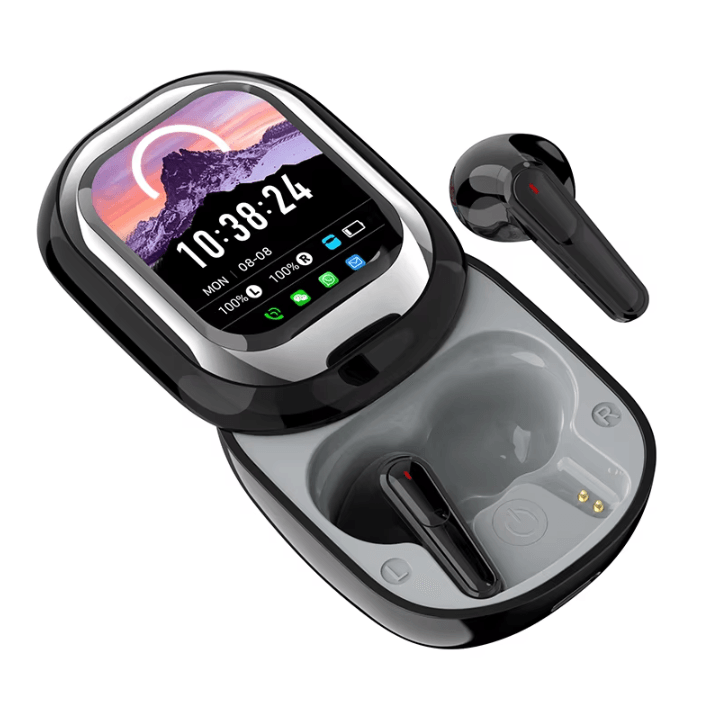 SE-ONE TouchScreen Pro Wireless TWS Earbuds with LED Display & App Control