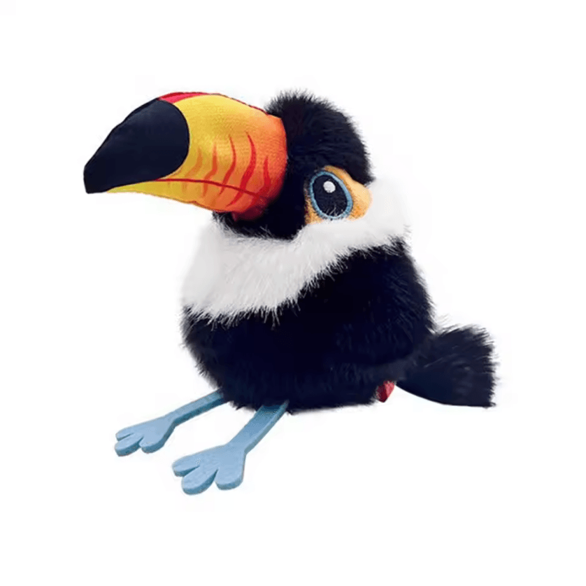 Interactive Vibrating Flapping Cat Toy – Rechargeable Plush Hunting Toy with Motion Activation