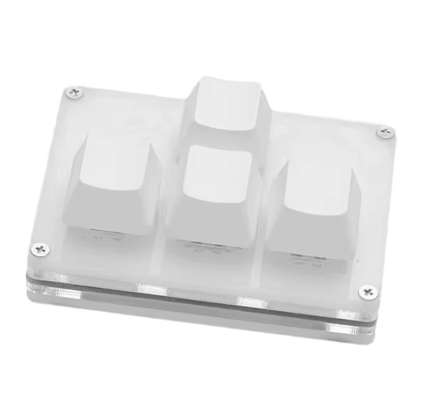 Mini Key Programable 4-Key Programmable Mini Macro Keyboard – DIY USB Shortcut Ke | Inspire ...