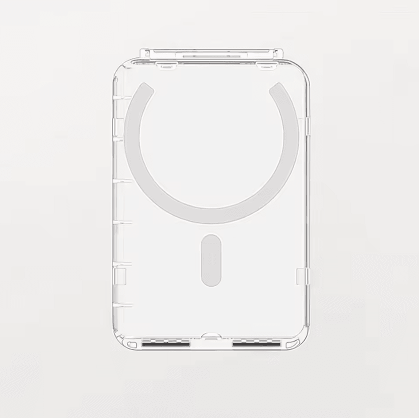MagSnap Clear MagSafe Card Holder – Shockproof Magnetic Wallet with Stand for iPhone