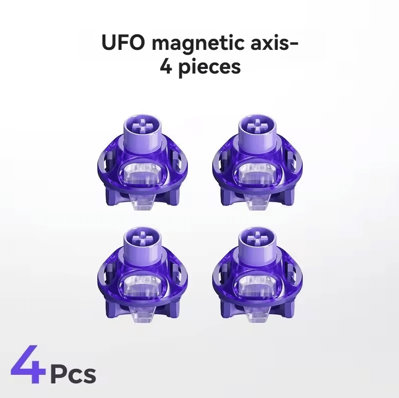 UFO Magnetic Linear Switch 40gf – Hall Effect RGB Keyboard Switch (Deep Clacky Sound)
