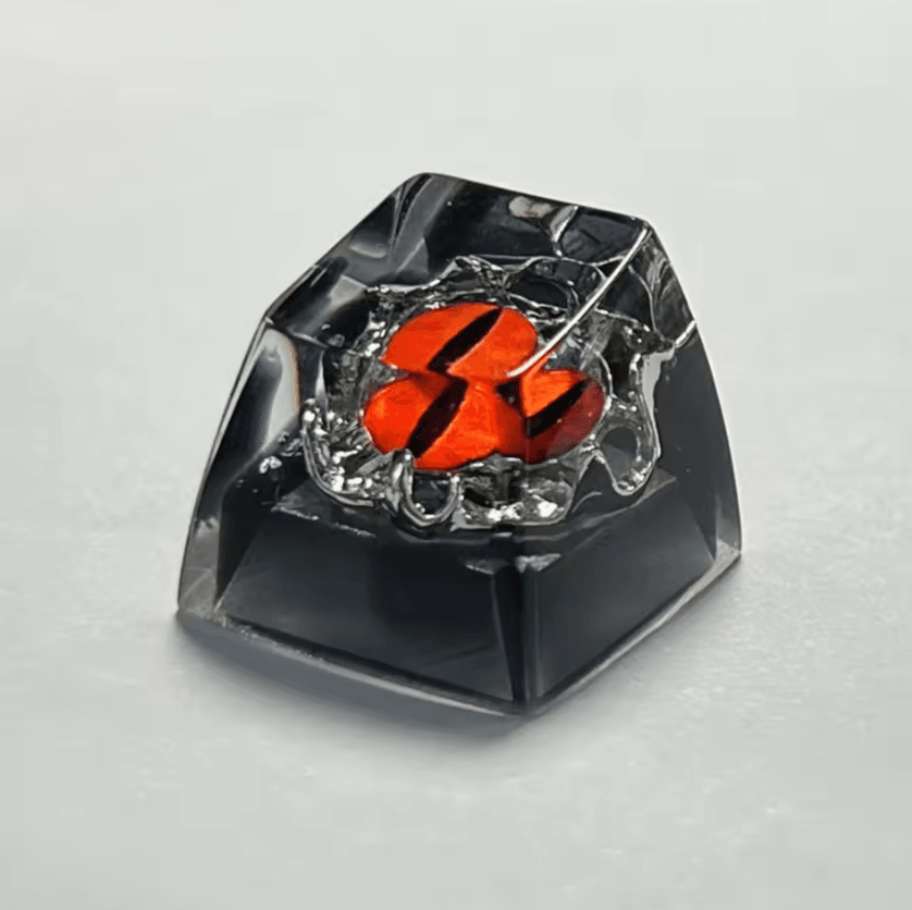 Evil Eye Artisan Resin Keycap – 3D Halloween Custom Mechanical Keyboard Keycap