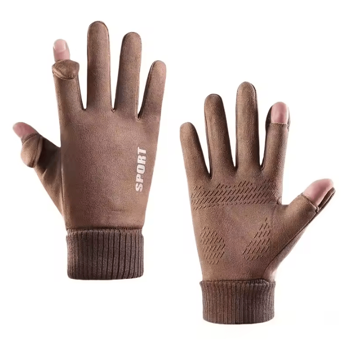 ThermoGrip Touchscreen Cycling Gloves for Winter Riding & Outdoor Use