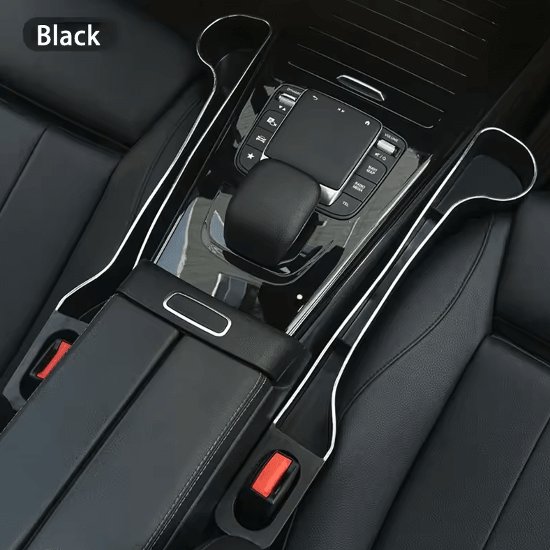 2-Pack Car Seat Gap Organizer with Cup Holder & Phone Slot – No-Drop Storage Solution