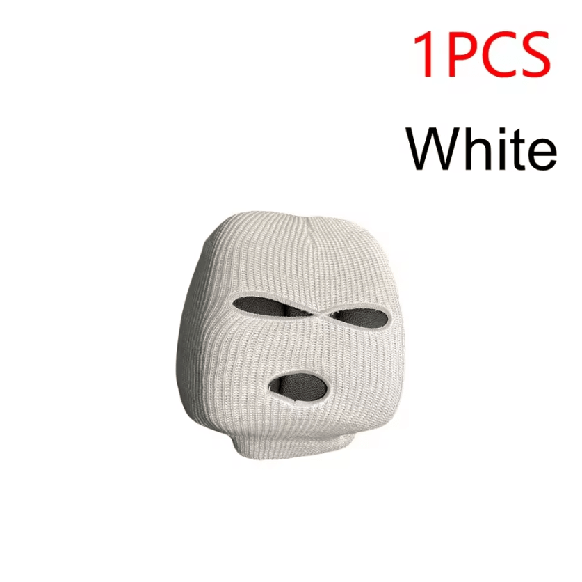 Funny Balaclava Car Headrest Cover Set for Auto Seat Protection