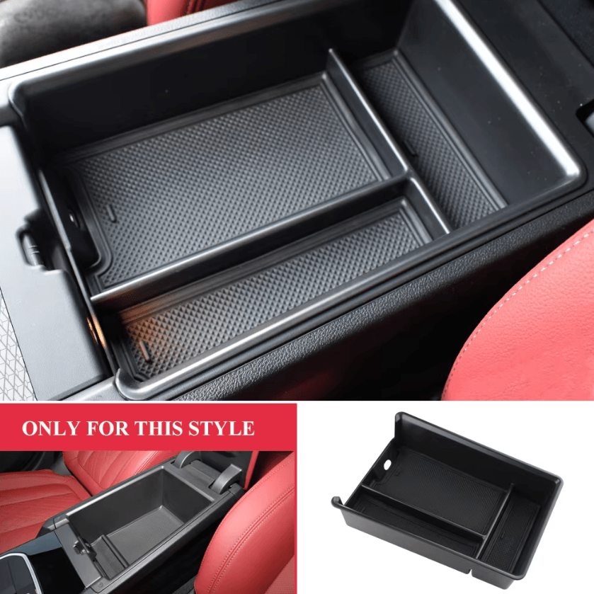 BMW G20 G21 G22 G23 Armrest Storage Organizer Tray – Center Console Storage Box for 2019–2023 Models