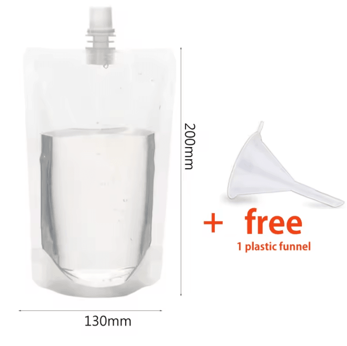 SipGo Reusable Drink Pouches – Portable Juice Storage Bags for Travel, Cold Drinks & On-the-Go Refreshments
