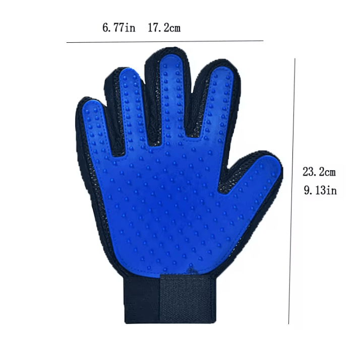 FurEase Silicone Pet Grooming Gloves