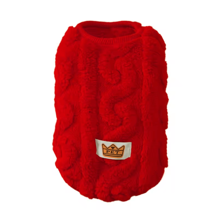 CozyPurr Fleece Sphynx Cat Sweater for Small Dogs & Hairless Cats