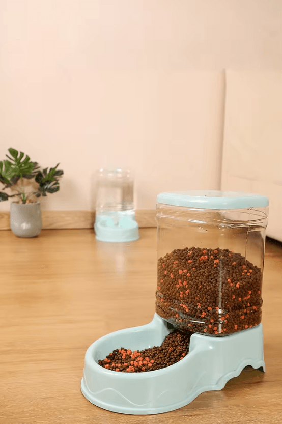 FreshFlow 3.8L Automatic Pet Feeder & Water Dispenser Set