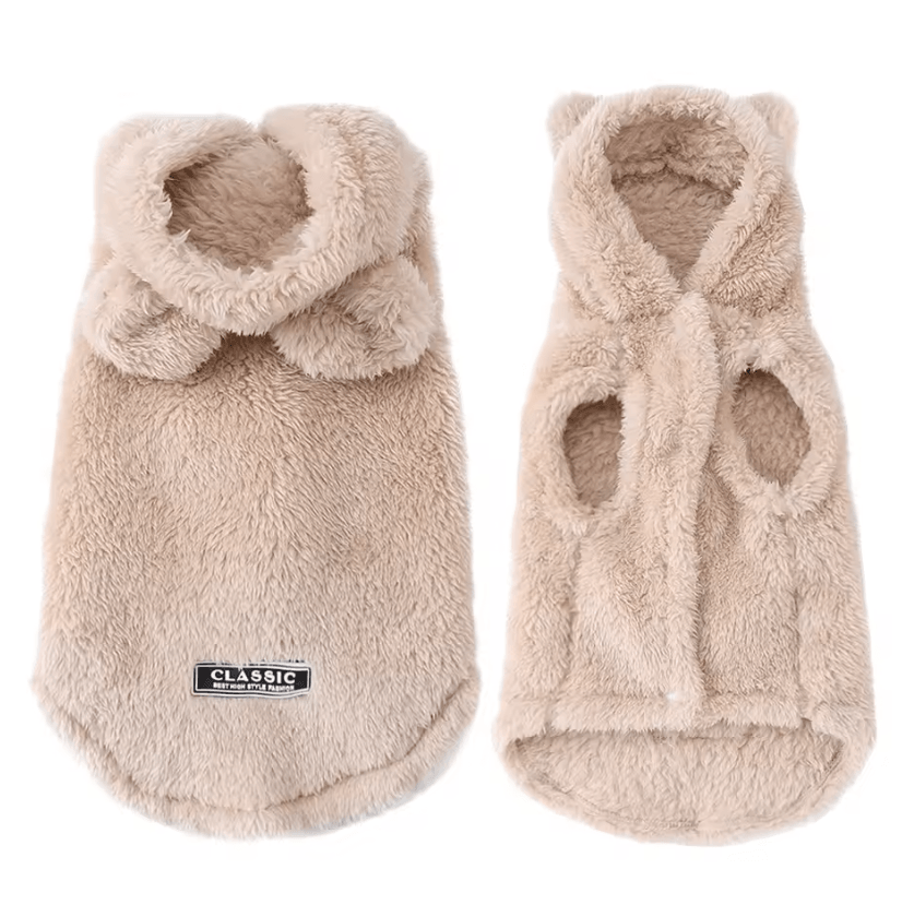 SnugglePaws Fleece Hoodie for Small Dogs & Cats