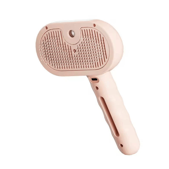 MistGlow Steam Massage Grooming Brush for Cats & Dogs