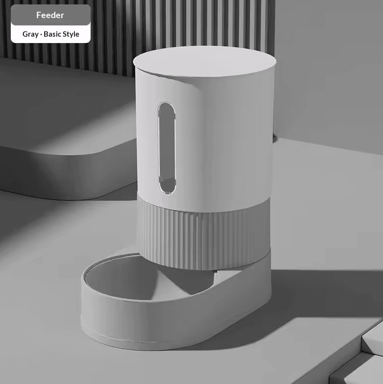 GravityFlow Automatic Pet Feeder & Water Dispenser Station