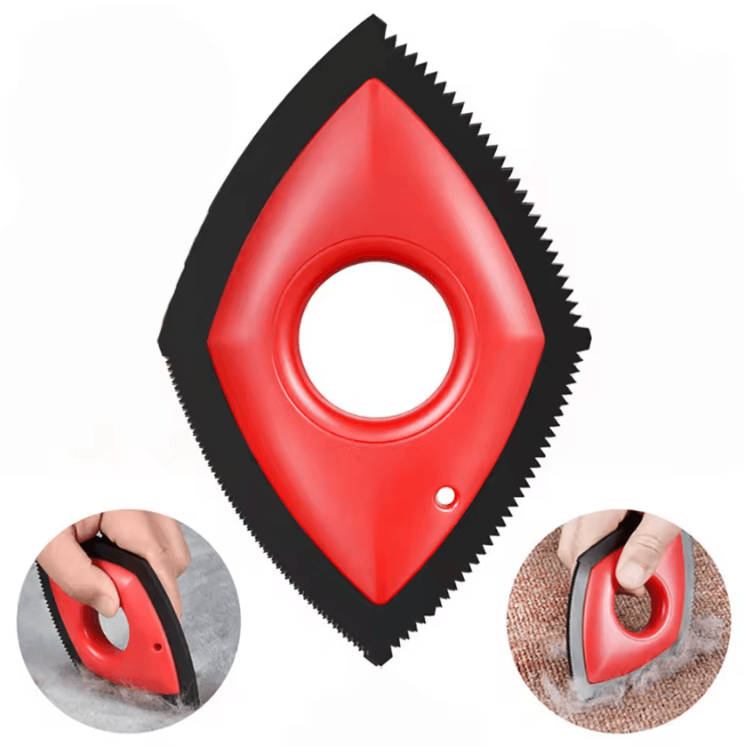FurSweep Reusable Pet Hair Remover Brush for Couch, Carpet & Car Cleaning