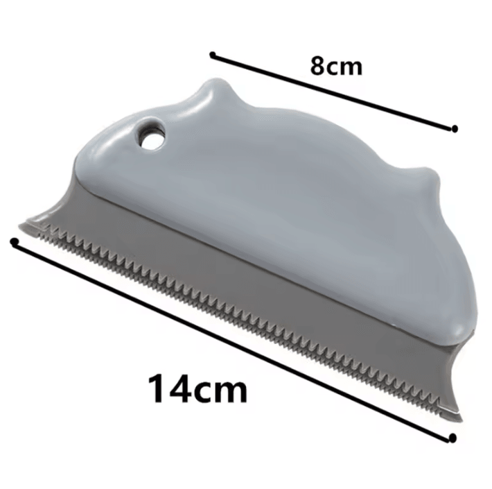 FurEase Silicone Cat Grooming Brush & Pet Hair Remover