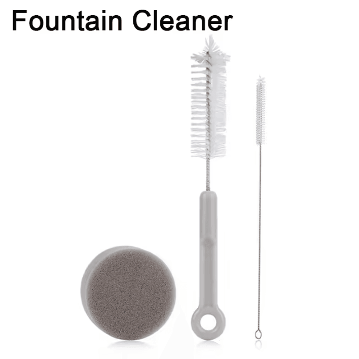 USB Submersible Water Pump for Pet Fountains – Quiet Replacement Motor with Cleaning Kit