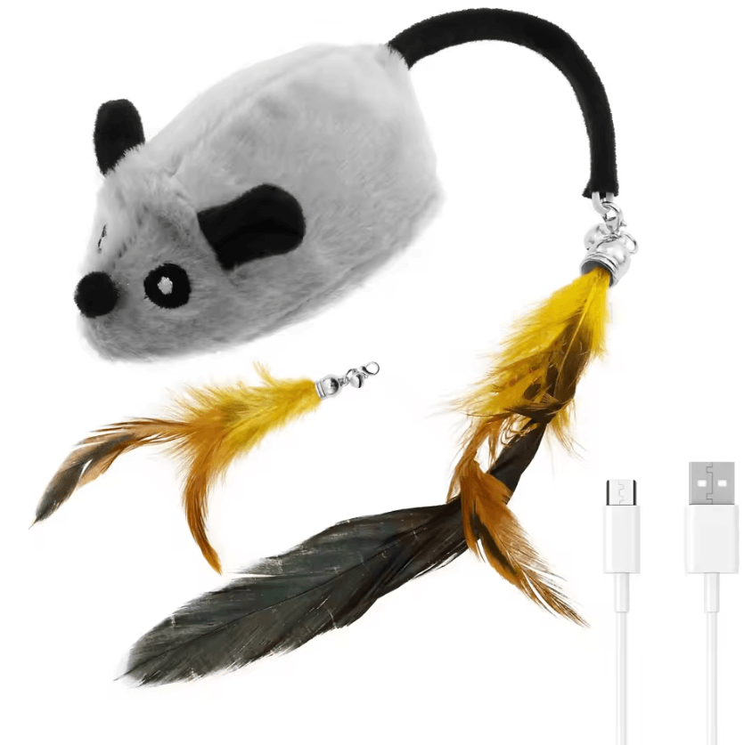 SmartChase Rechargeable Interactive Mouse Cat Toy