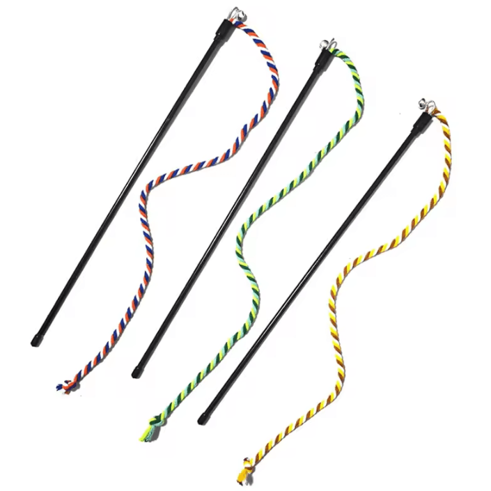 Chase & Chew Interactive Cat Teaser Wand