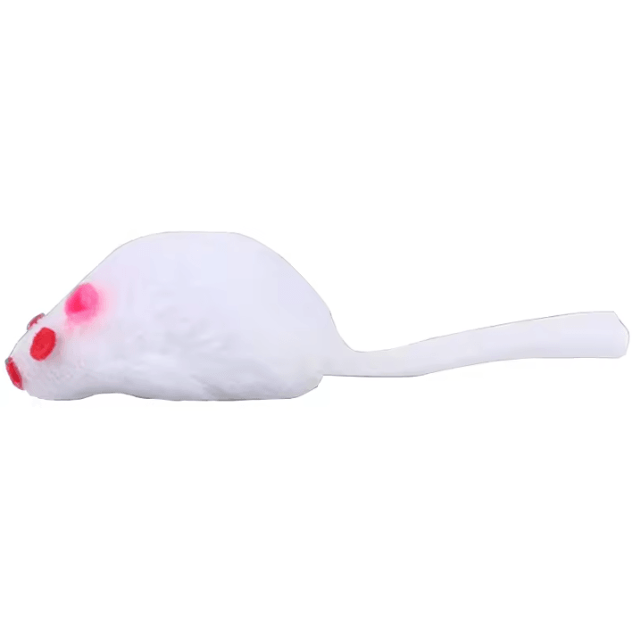 SqueakyMouse Plush Interactive Cat Toy