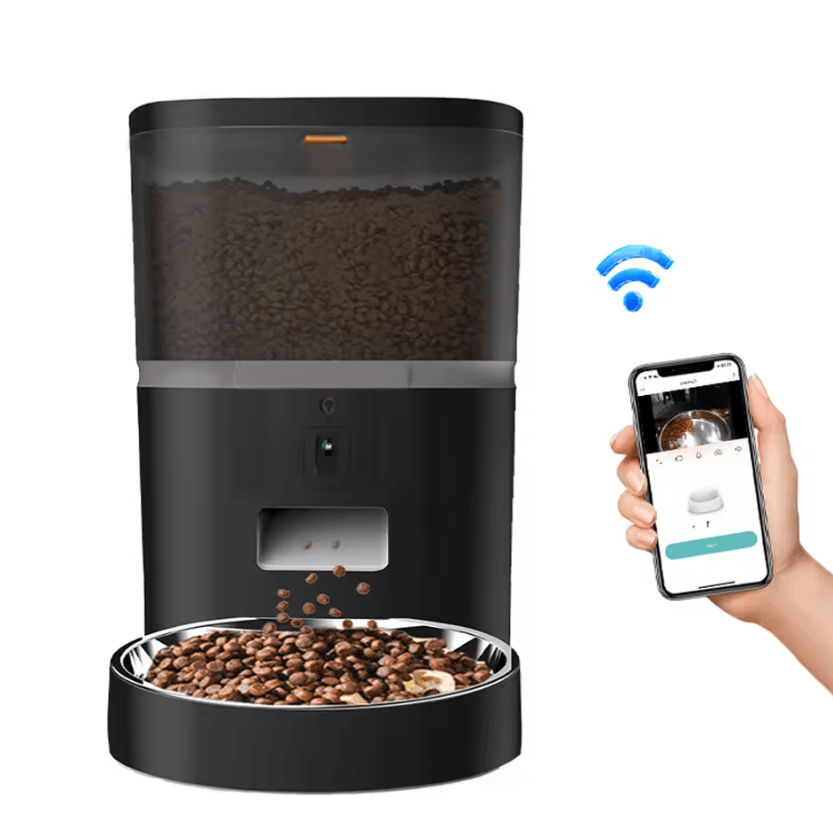 SmartServe 4L HD Camera Automatic Pet Feeder