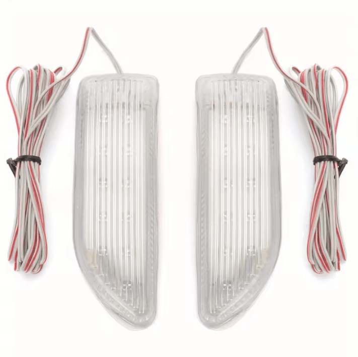 Universal Rear View Mirror LED Turn Signal Lights 2 Pack
