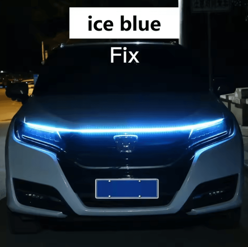 LED Scanning Car Hood Light Strip for Daytime Running and Start-Up Effect