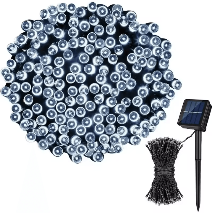 Solar Star String Lights – Waterproof Solar Star String Lights for Outdoor Garden, Camping & Holiday Decor