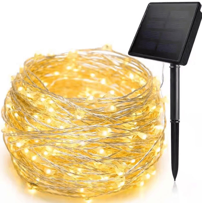 100 LED Solar Fairy String Lights – Waterproof Solar Fairy Lights for Garden, Patio, Wedding & Christmas Decor