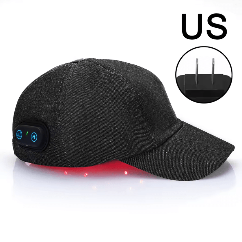 660nm and 850nm Red Light Therapy Hair Growth Cap Infrared LED Scalp Care Hat