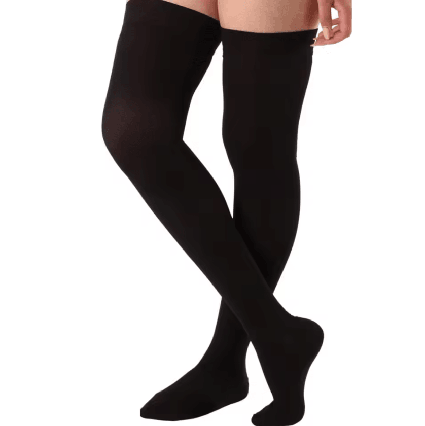 Over-the-Knee Compression Stockings Thigh High Compression Socks for Men & Women Running, Travel & Everyday Support
