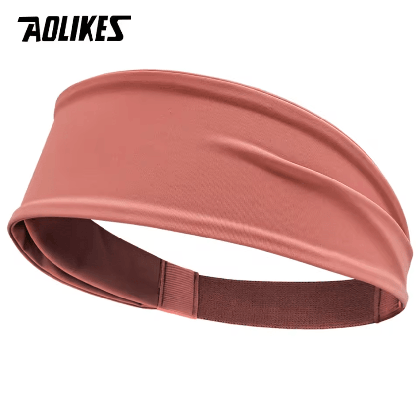 AOLIKES Sports Headband Non-Slip Moisture Wicking Sweatband for Running, Gym, Cycling & Yoga
