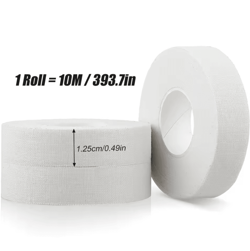 Athletic Finger Wrap Tape 4-Roll Breathable Sports Tape for Boxing, Climbing and CrossFit